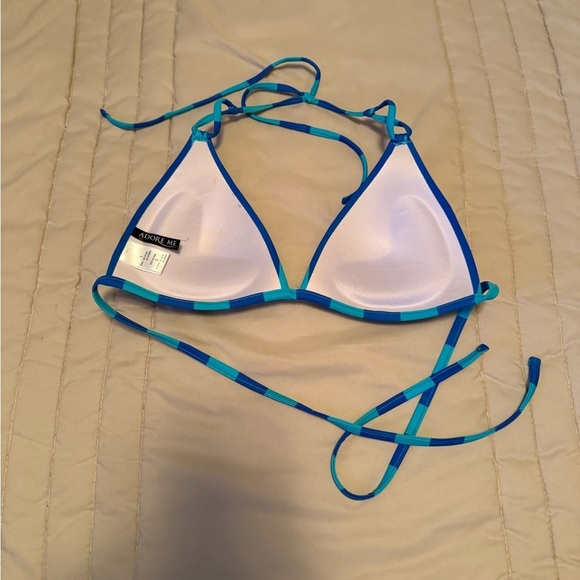 Adore Me Blue  push up Bikini top - Picture 2 of 4